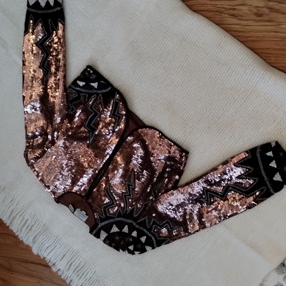 Silver Mesa Sequin Equestrian Show Jacket - image 8